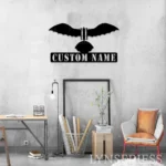 Animals Pets Metal Sign Custom Hang Gliding 1