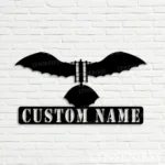 Animals Pets Metal Sign Custom Hang Gliding 1