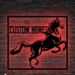 Animals Pets Metal Sign Custom Horse Farmhouse 1