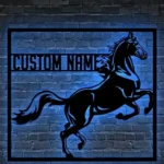 Animals Pets Metal Sign Custom Horse Farmhouse 1