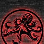Animals Pets Metal Sign Custom Octopus Tentacles 1