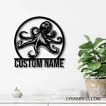 Animals Pets Metal Sign Custom Octopus Tentacles 1