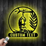 Animals Pets Metal Sign Custom Opossum Cabin 1