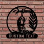Animals Pets Metal Sign Custom Opossum Cabin 1