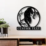 Animals Pets Metal Sign Custom Panther 1