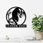 Animals Pets Metal Sign Custom Panther 1