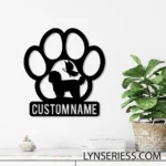 Animals Pets Metal Sign Custom Peeking Shih Tzu Dog 1
