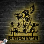 Animals Pets Metal Sign Custom Pig Sheep Goat 1