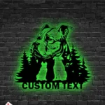 Animals Pets Metal Sign Custom Pit Bull Dog 1