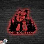 Animals Pets Metal Sign Custom Pit Bull Dog 1