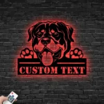 Animals Pets Metal Sign Custom Rottweiler 1