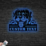 Animals Pets Metal Sign Custom Rottweiler 1