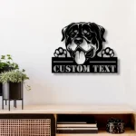 Animals Pets Metal Sign Custom Rottweiler 1