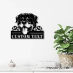 Animals Pets Metal Sign Custom Rottweiler 1