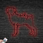 Animals Pets Metal Sign Custom Rottweiler Dog 1