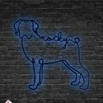 Animals Pets Metal Sign Custom Rottweiler Dog 1
