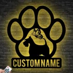 Animals Pets Metal Sign Custom Scottish Terrier 1