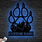 Animals Pets Metal Sign Custom Shiba Inu Dog 1