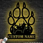 Animals Pets Metal Sign Custom Shiba Inu Dog 1