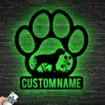 Animals Pets Metal Sign Custom Spinone Italiano Dog 1