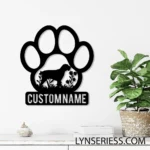 Animals Pets Metal Sign Custom Spinone Italiano Dog 1