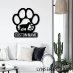 Animals Pets Metal Sign Custom Spinone Italiano Dog 1