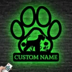 Animals Pets Metal Sign Custom Standard Schnauzer Dog 1