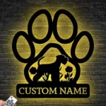 Animals Pets Metal Sign Custom Standard Schnauzer Dog 1