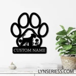 Animals Pets Metal Sign Custom Standard Schnauzer Dog 1