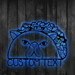 Animals Pets Metal Sign Custom Tacos Cat 1