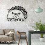 Animals Pets Metal Sign Custom Tacos Cat 1
