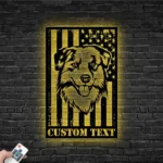 Animals Pets Metal Sign Custom Us German Shepherd 1