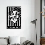 Animals Pets Metal Sign Custom Us German Shepherd 1