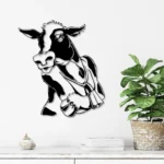 Animals Pets Metal Sign Dairy Heifer Farmhouse 1