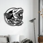 Animals Pets Metal Sign Dinosaur Game Enthusiast 1