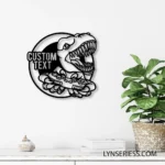 Animals Pets Metal Sign Dinosaur Game Enthusiast 1