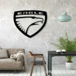 Animals Pets Metal Sign Eagle Logo Car 1