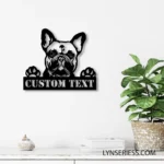 Animals Pets Metal Sign French Bulldog Appellation 1