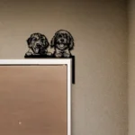 Animals Pets Metal Sign Golden Doodle Dog 1