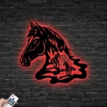 Animals Pets Metal Sign Horse 1