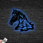 Animals Pets Metal Sign Horse 1