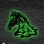 Animals Pets Metal Sign Horse 1