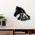 Animals Pets Metal Sign Horse 1
