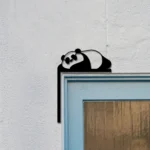 Animals Pets Metal Sign Panda Bear 1