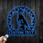 Animals Pets Metal Sign Personalized American Hairless Terrier Name 1