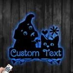Animals Pets Metal Sign Personalized Cat And Dog Name 1