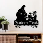 Animals Pets Metal Sign Personalized Cat And Dog Name 1