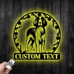 Animals Pets Metal Sign Personalized English Setter Dog Name 1