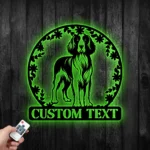 Animals Pets Metal Sign Personalized English Setter Dog Name 1