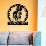 Animals Pets Metal Sign Personalized English Setter Dog Name 1